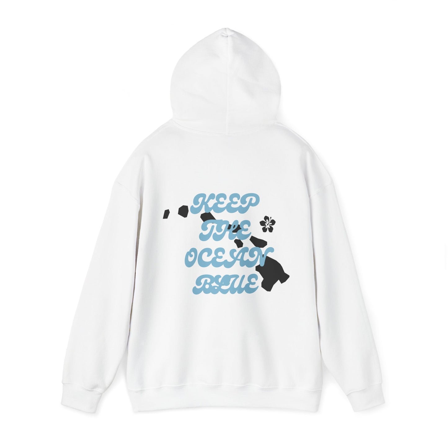 Keep The Ocean Blue Hawaii Surf Hoodie