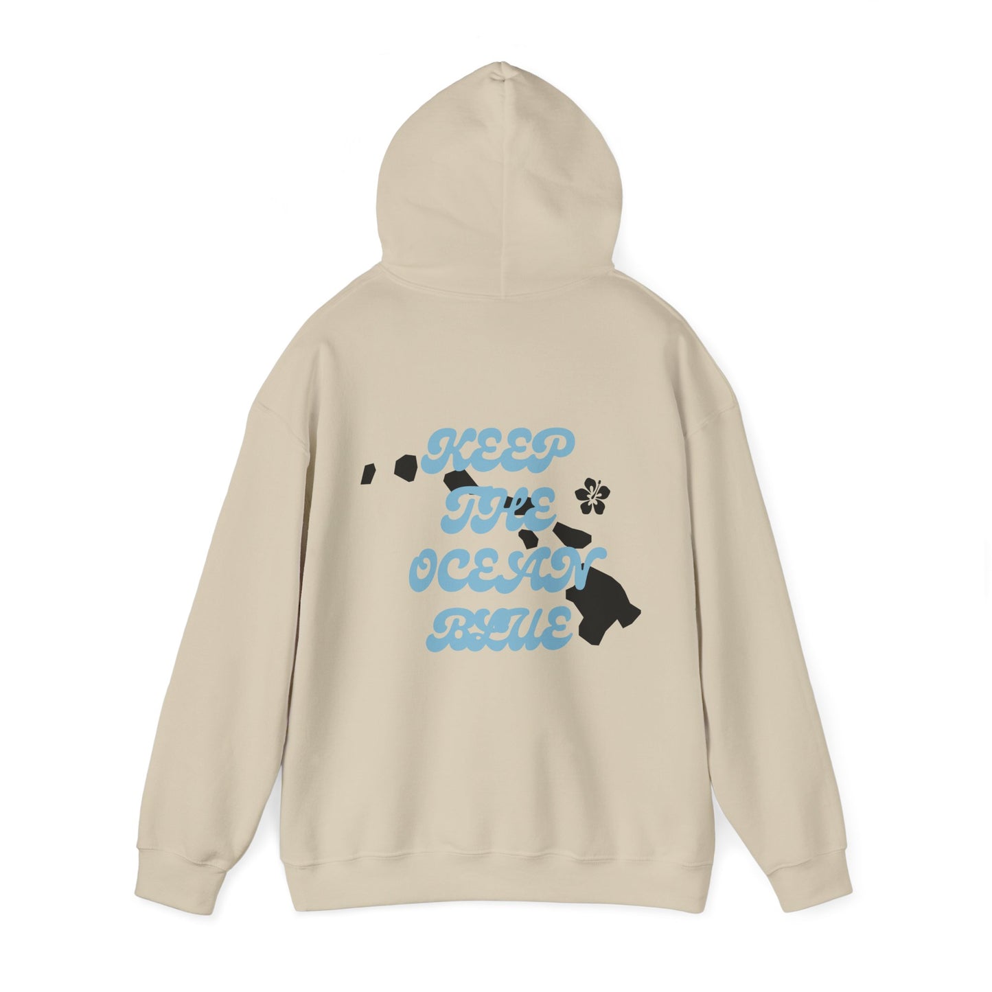 Keep The Ocean Blue Hawaii Surf Hoodie